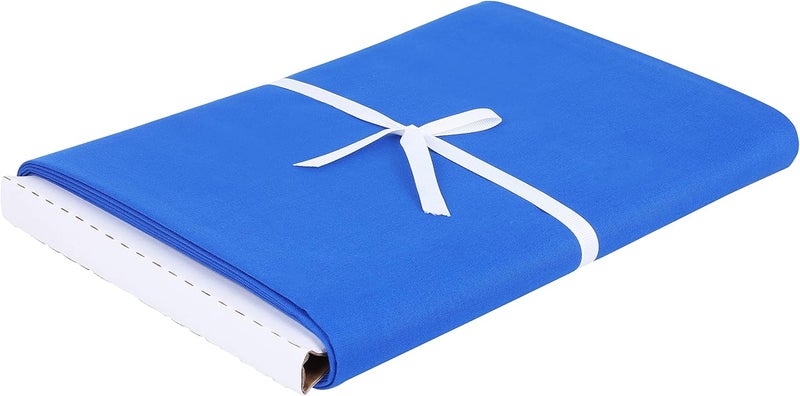 craftido -19 Options-100% Cotton Fabric by The Yard in Solid Color 44”Wide by 3yd (9 ft) -Medium Weight 5.2 oz-Soft Cotton for Quilting, Sewing, Crafts, Binding, Backing and Lining - True Blue - Image 2